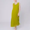 Abito in doppio strato di chiffon