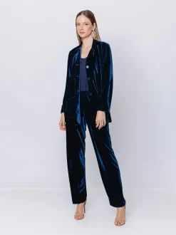 Blazer in velluto