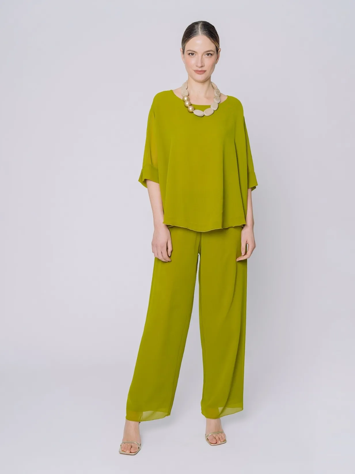 Blusa in chiffon