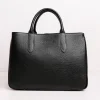 Borsa a mano in pelle BLU
