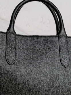 Borsa a mano in pelle BLU