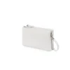 Borsa in pelle con tre zip