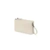 Borsa in pelle con tre zip