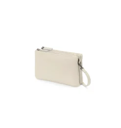 Borsa in pelle con tre zip