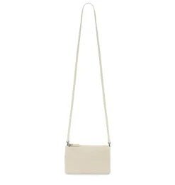 Borsa in pelle con tre zip