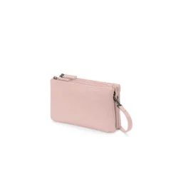 Borsa in pelle con tre zip