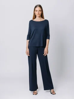 Boxy t-shirt BLU