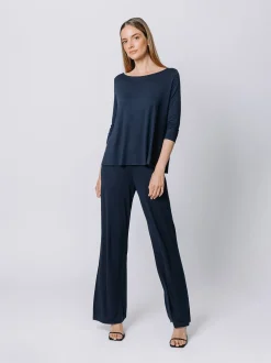 Boxy t-shirt BLU