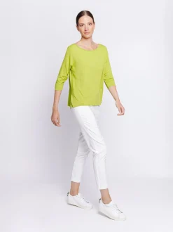 Boxy t-shirt VERDE ACIDO