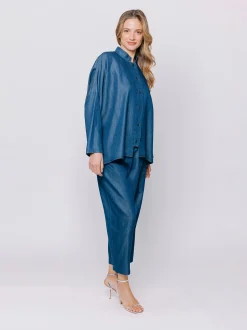 Camicia di jeans chambray