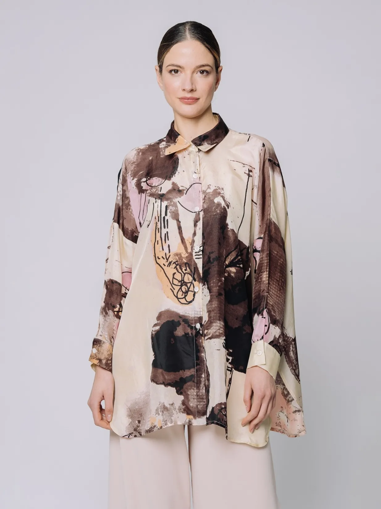 Camicia in seta Midali Toujours