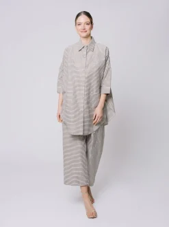 Camicia over Shiny Stripes
