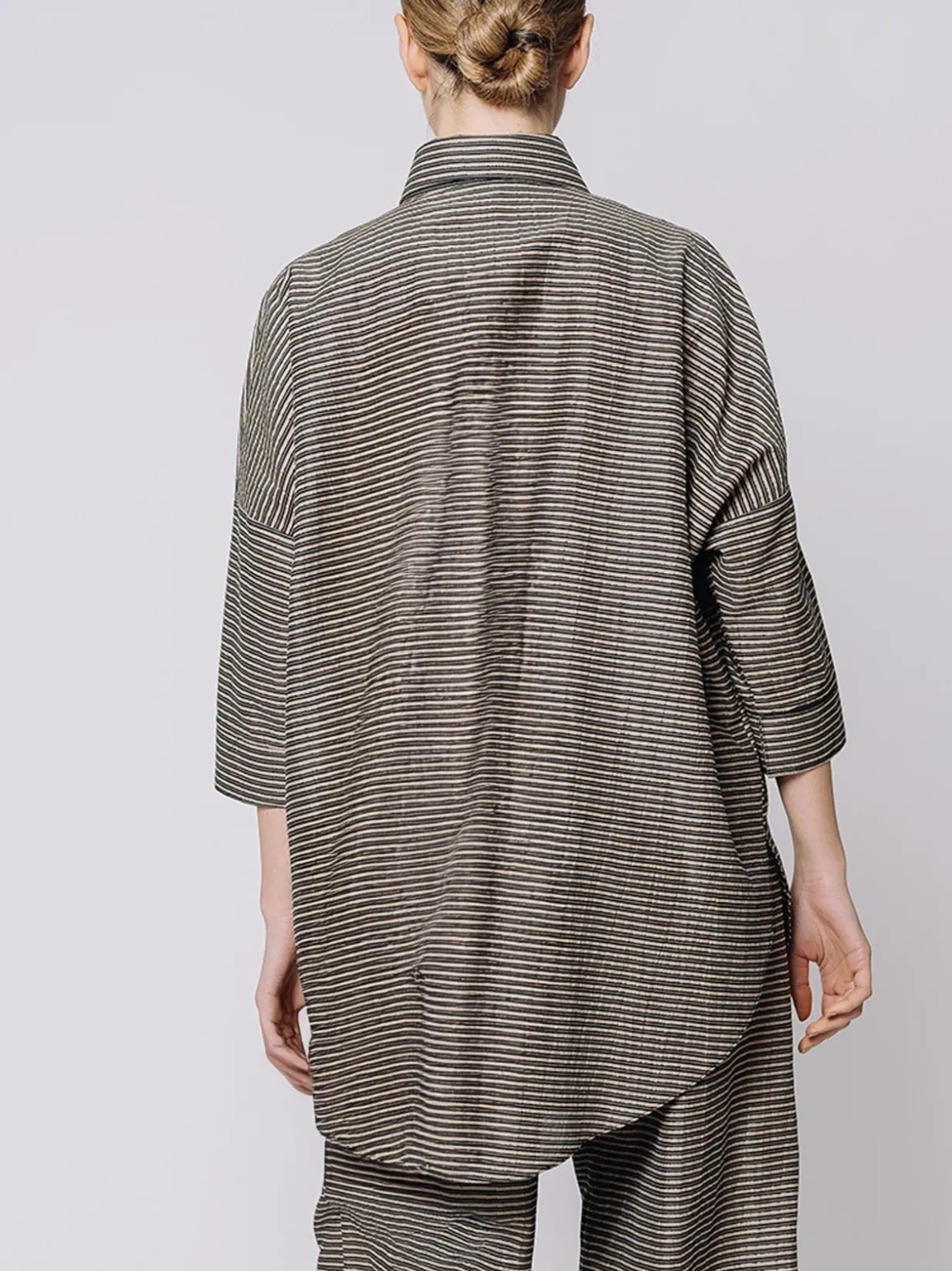 Camicia over Shiny Stripes