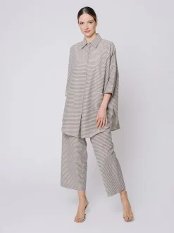 Camicia over Shiny Stripes