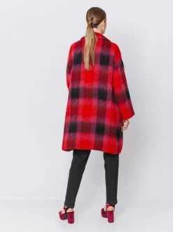 Cappotto con motivo a quadri