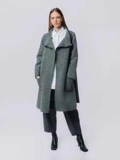 Cappotto in lana cotta