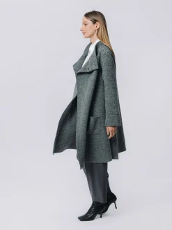 Cappotto in lana cotta