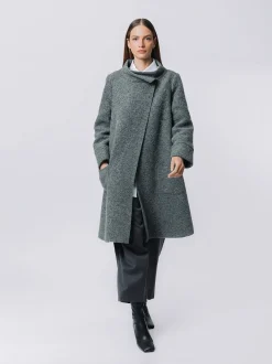 Cappotto in lana cotta