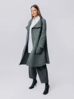 Cappotto in lana cotta