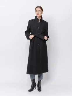 Cappotto in panno di lana