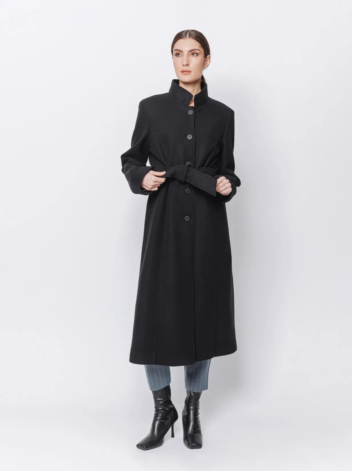 Cappotto in panno di lana