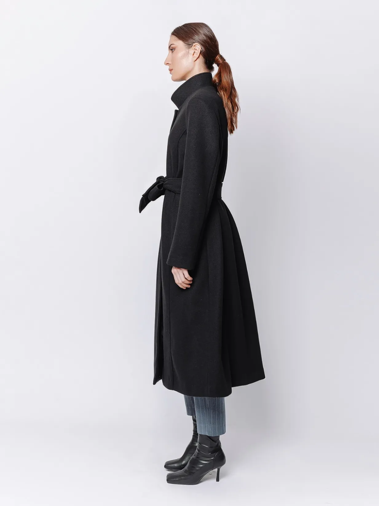 Cappotto in panno di lana