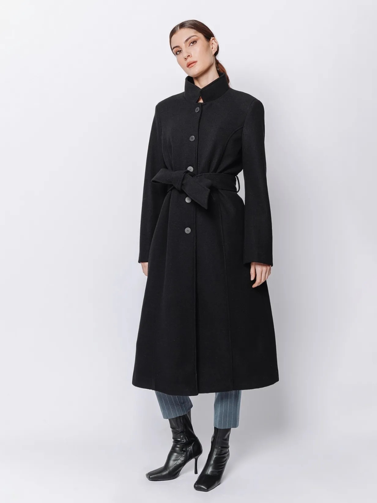 Cappotto in panno di lana