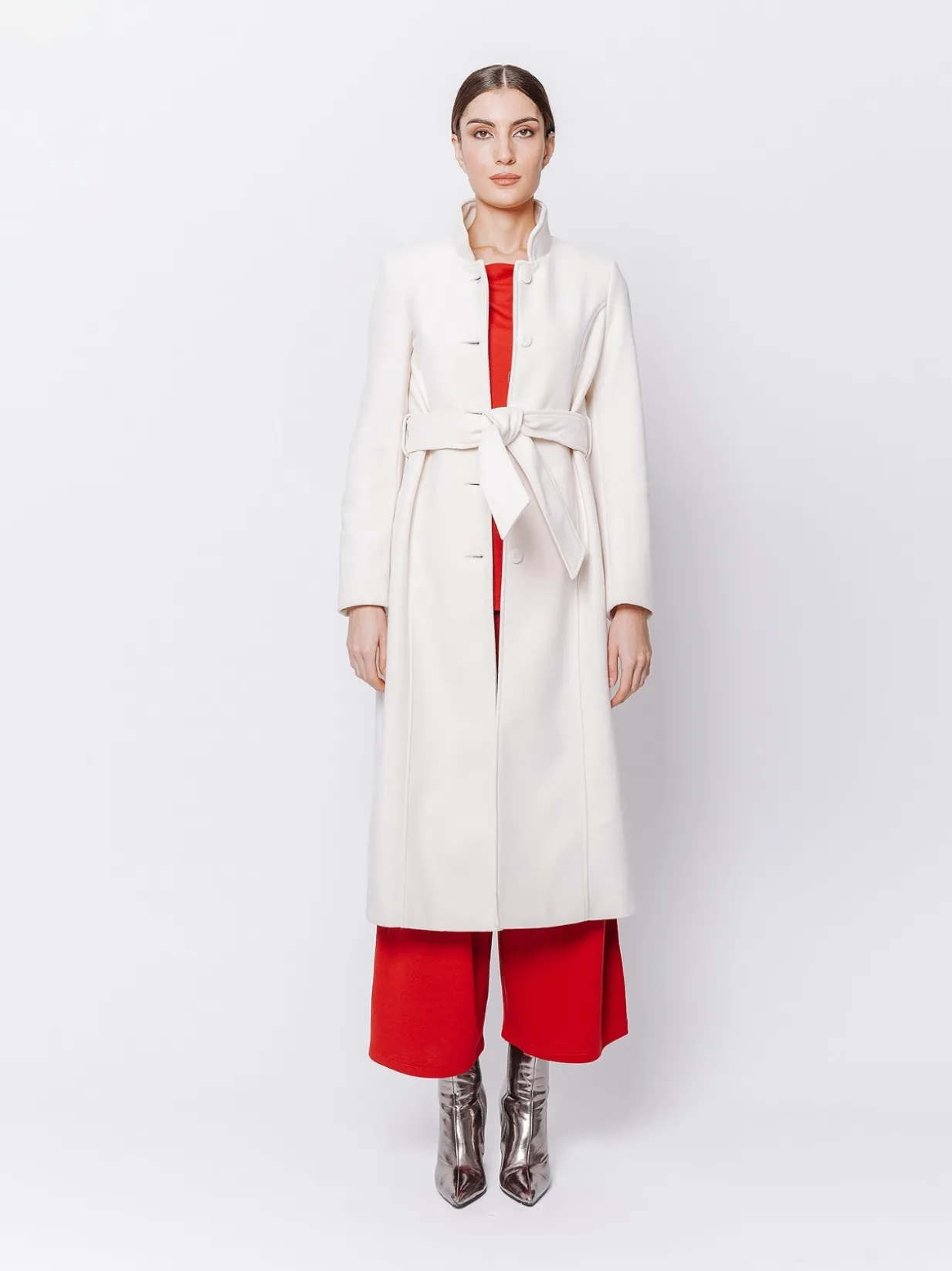 Cappotto in panno di lana