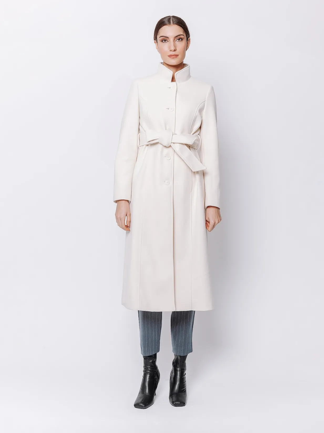 Cappotto in panno di lana