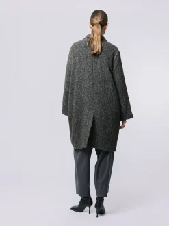 Cappotto monopetto MELANGE