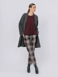 Cappotto monopetto MELANGE