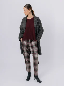 Cappotto monopetto MELANGE