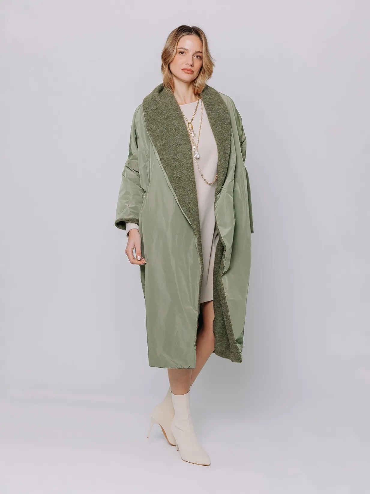 Cappotto oversize double face Midali Toujours