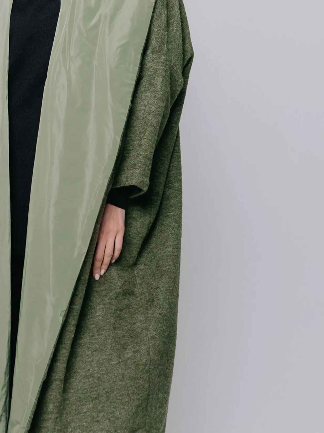 Cappotto oversize double face Midali Toujours
