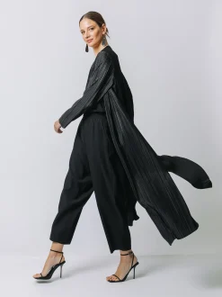 Cardigan in plissè