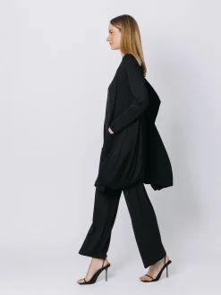 Cardigan lungo NERO