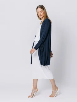 Cardigan lungo NERO