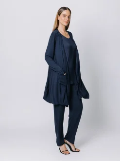 Cardigan lungo NERO