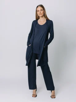 Cardigan lungo NERO