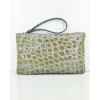 Clucht in pelle con stampa COCCO