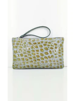 Clucht in pelle con stampa COCCO