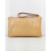 Clucht in pelle con stampa COCCO