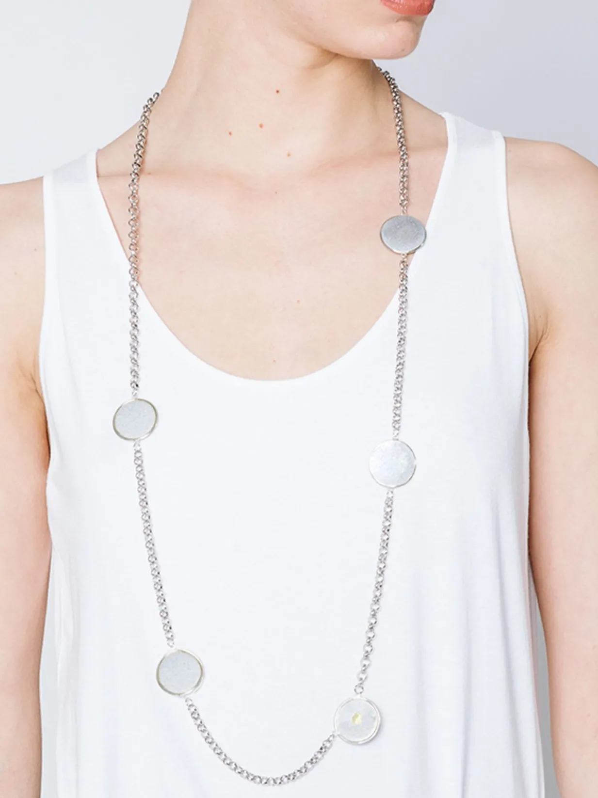 Collana Tondi ARGENTO