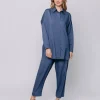 Giacca camicia micro gessata