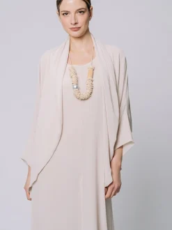 Giacca in chiffon fluido