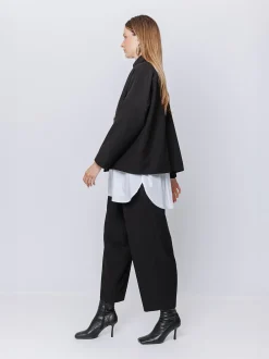 Giacca in crepe stretch