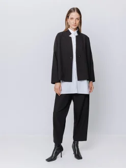Giacca in crepe stretch