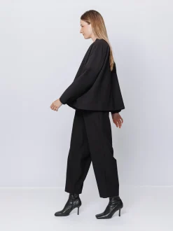 Giacca in crepe stretch