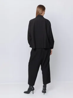 Giacca in crepe stretch