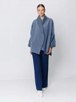 Giacca in lana cotta